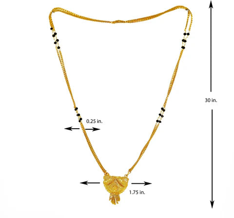 Beautiful Gold Plated Mangalsutra: A Timeless Symbol of Love and Tradition