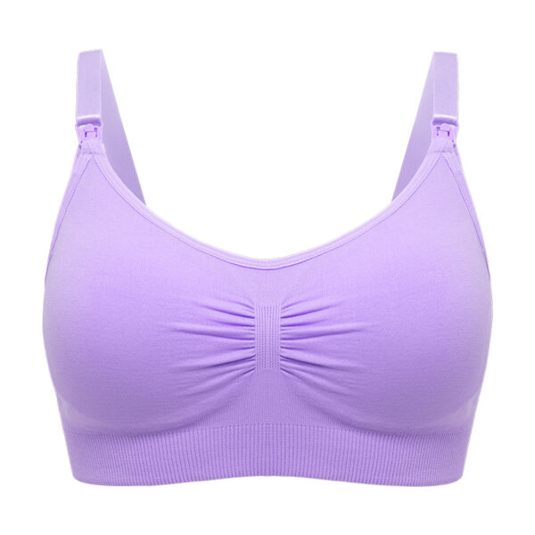 High Quality Plus Size Nursing Bra Breathable Women Breastfeeding Underwear Seamless Maternity Bra Push Up - Image 14