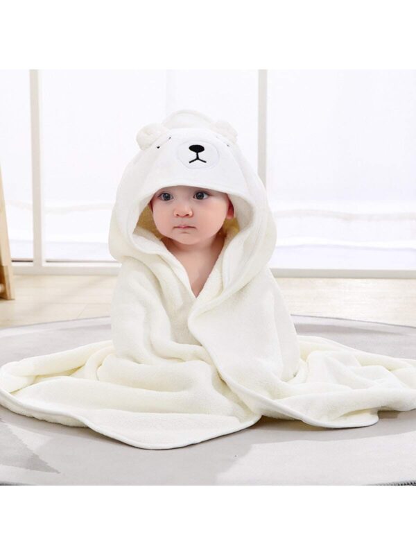 Cartoon Baby Bath Towel Elephant Style Swaddle Baby Newborn Blanket - Image 10